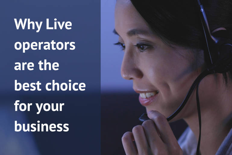 Why Live operators are the best choice for your business