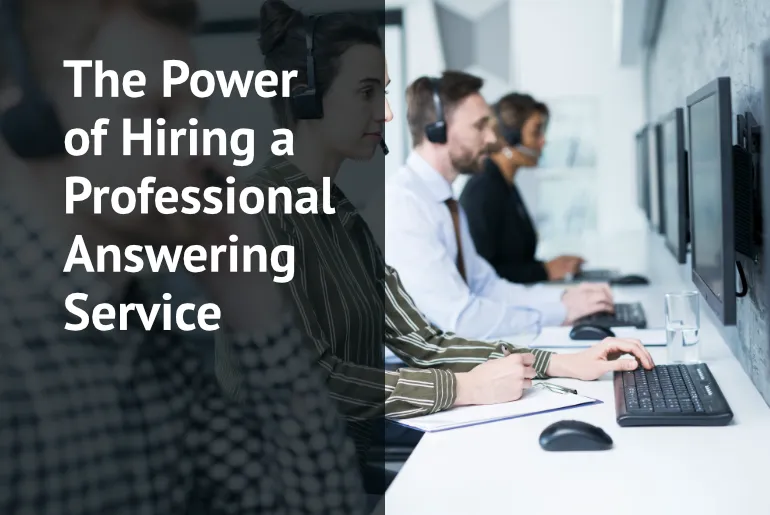 Professional answering service